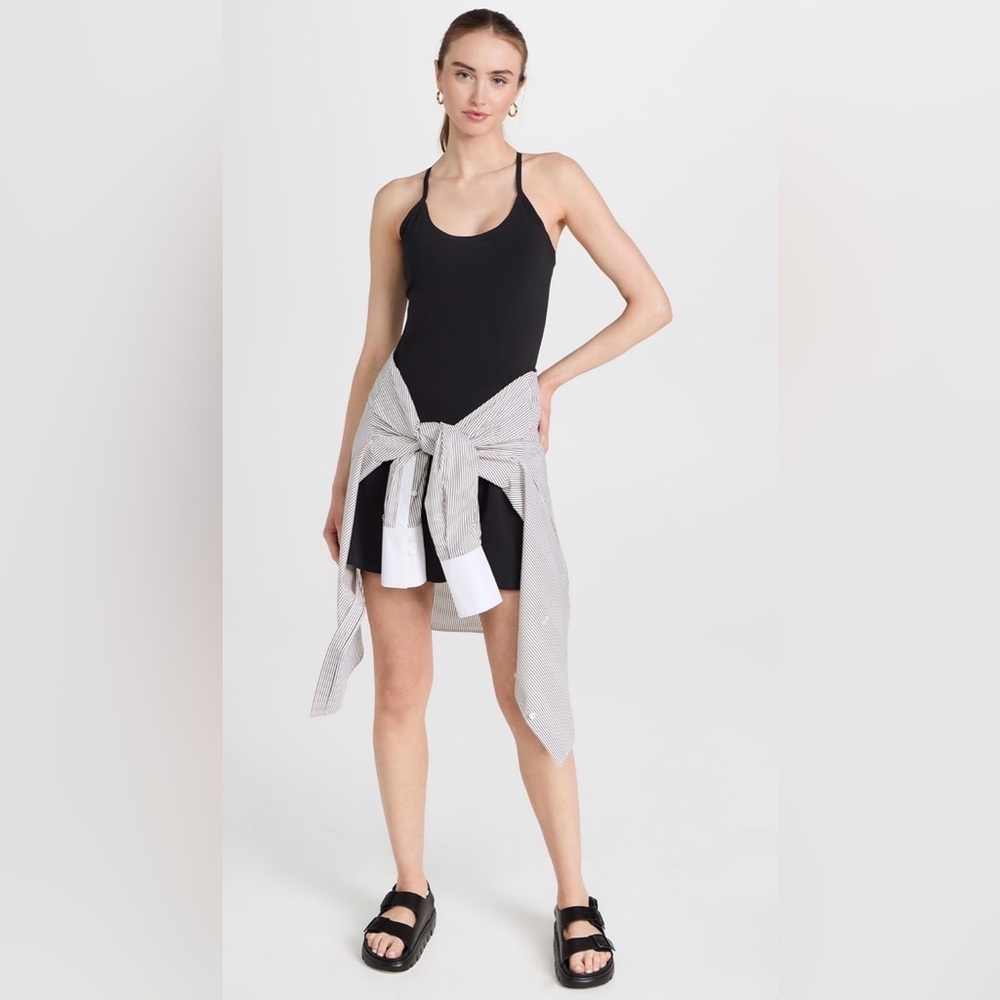 Outdoor voices, black exercise dress size S